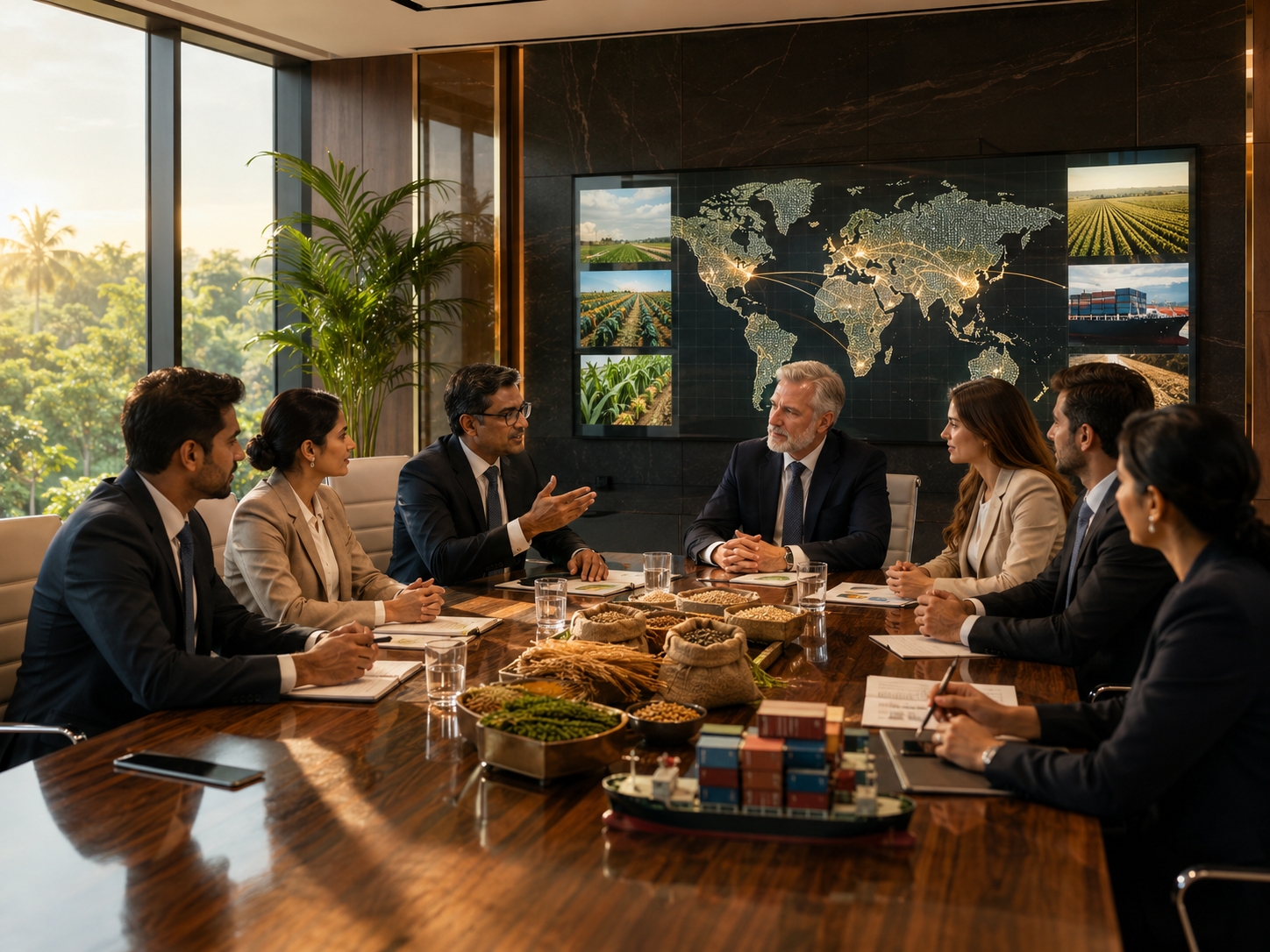 Corporate Team Meeting